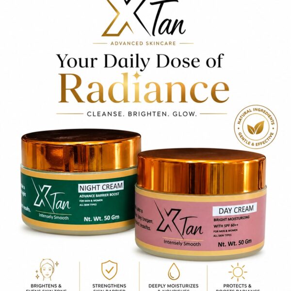 XTAN Dual Action Day & Night Cream| Men And Women| 50gm